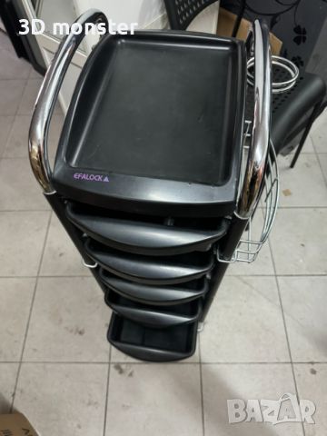 Фризорска мивка 900 и стол 500 PANDA - 2 фризьорски колички EFALOCK по 100 , снимка 8 - Фризьорски столове - 44986153