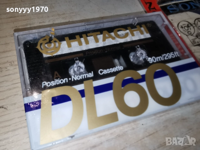 HITACHI DL 60-ORIGINAL TAPE-MADE IN JAPAN 1312252202, снимка 13 - Аудио касети - 52777581