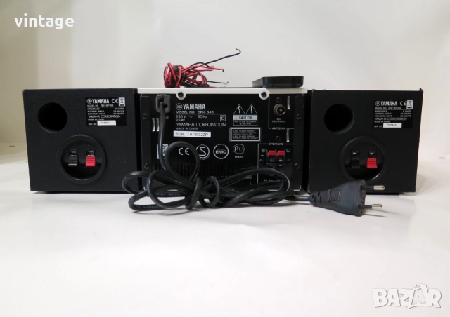 Yamaha CRX-040 white, снимка 7 - Аудиосистеми - 51574393