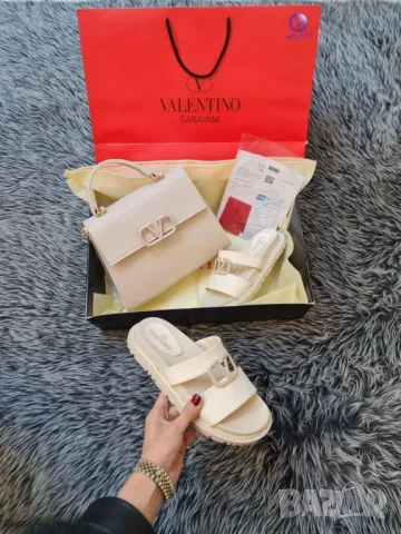 дамски чанти и чехли valentino gavari, снимка 3 - Чанти - 46910552