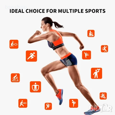 НОВ, ТЕСТВАН COOSPO пулсомер за гърди с акумулаторна батерия  H9Z, HRM Bluetooth 5.0 ANT+, снимка 6 - Други - 50556750