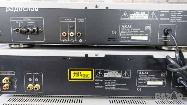 AKAI AM-4000DPL\ CD-3000C\ AT-3000RDS, снимка 11 - Ресийвъри, усилватели, смесителни пултове - 45763402