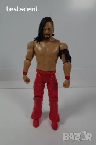 Екшън фигура WWE Shinsuke Nakamura Шинске Накамура Basic Series figure играчка Mattel, снимка 3 - Колекции - 48361959