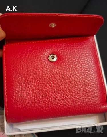 Дамско портмоне от естествена кожа , снимка 2 - Портфейли, портмонета - 51859087