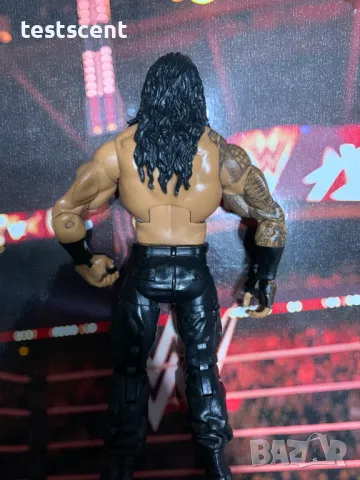 Екшън фигура WWE Roman Reigns Роман Рейнс ELITE SERIES Bloodline mattel figure елит, снимка 10 - Колекции - 49171366