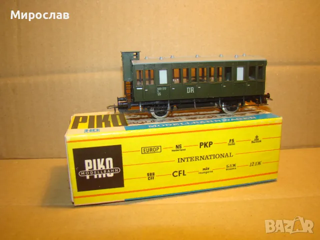 PIKO H0 1/87 ВАГОН ЖП ВЛАК ЛОКОМОТИВ МОДЕЛ ИГРАЧКА, снимка 1 - Влакчета, самолети, хеликоптери - 48484057