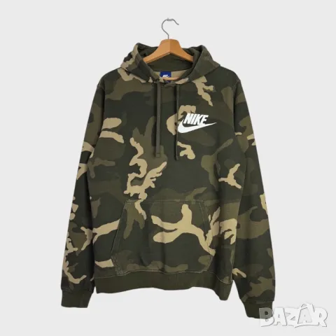 Nike Military Hoodie (M) Суичър, снимка 1 - Суичъри - 48231629