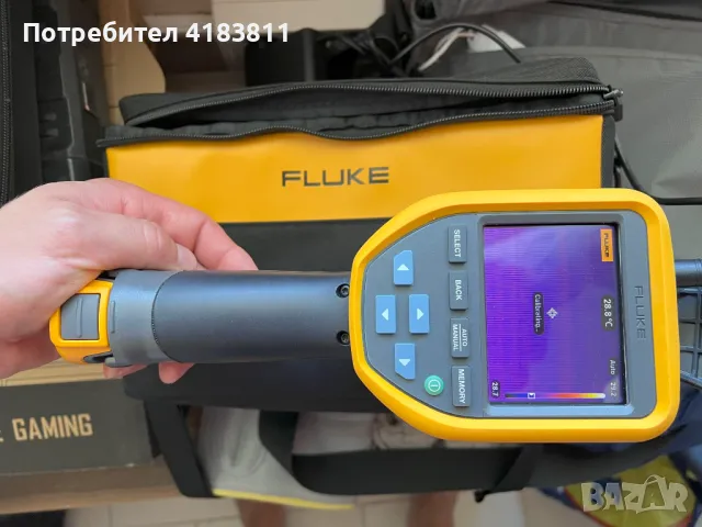 Термовизионна камера FLUKE TIS20+ 9HZ, LCD 3.5" (320x240), 120x90, IP54, FLUKE, снимка 2 - Друга електроника - 46904044