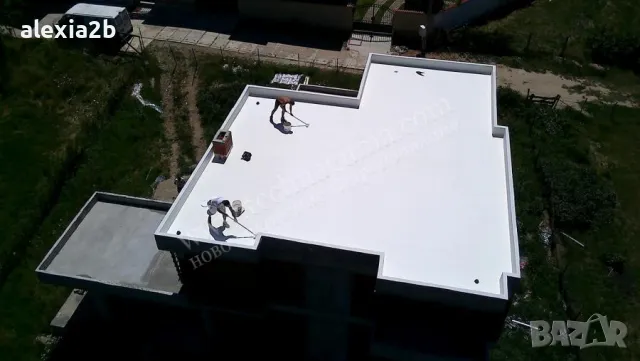 Еластична мазана хидроизолация - Течна гума Hydroflex-Universal, снимка 6 - Изолации - 50281995