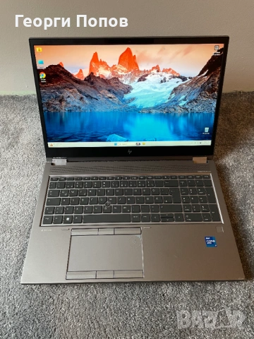 i7 - 11850H, RTX 3000 6GB, 32GB RAM, 1TB NVMe SSD M.2 - HP Zbook Fury G8 - 15.6'' IPS FHD, снимка 3 - Лаптопи за работа - 54055373