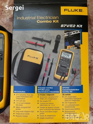 Fluke 87V/E2 Kit , снимка 2 - Друга електроника - 54102284
