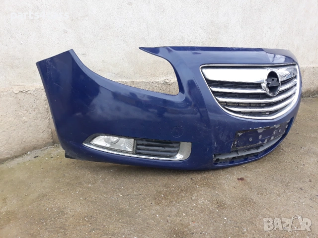 предна броня с маска решетки и халогени за опел инсигния 08 - 13 OPEL INSIGNIA инсигниа, снимка 2 - Части - 53626529
