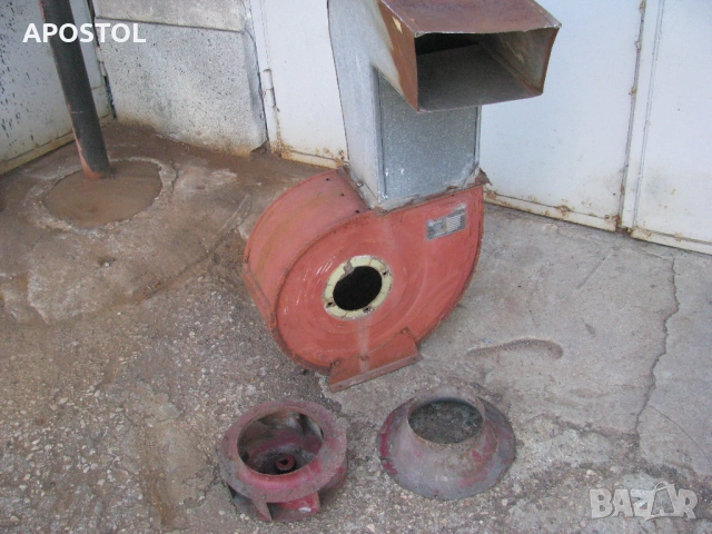 Аспиратор Центробежен турбинен вентилатор тип охлюв с високо налягане 