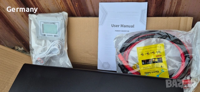 инвертор за ток 12v 220v 4000w пълна синусоида, снимка 6 - Аксесоари и консумативи - 53711873