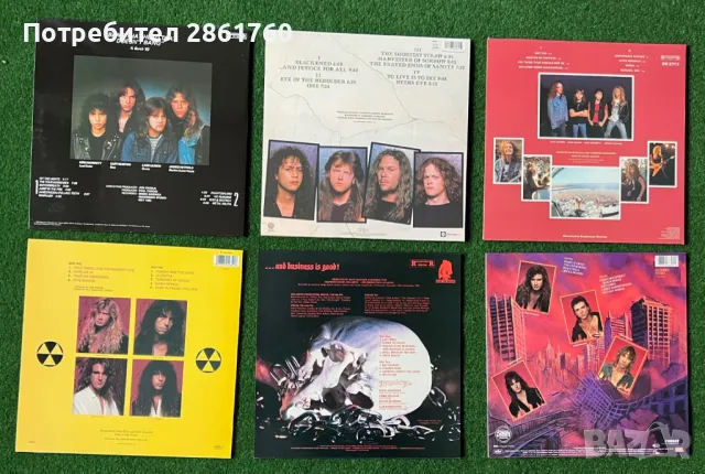 Нови Грамофонни Плочи Metallica Megadeth, снимка 2 - Грамофонни плочи - 34877955