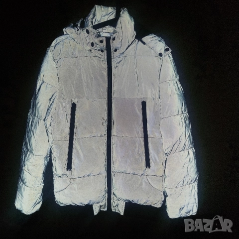 Светлоотразително дамско яке размер М , снимка 5 - Якета - 52447920