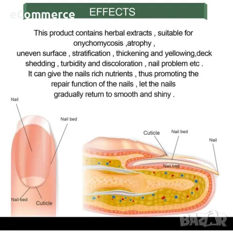 Лак на маслена основа против гъбички по ноктите 30ml, снимка 12 - Продукти за маникюр - 47896296