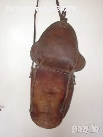 Стара Английска военна чанта от 1-та световна. , снимка 4 - Антикварни и старинни предмети - 51000346