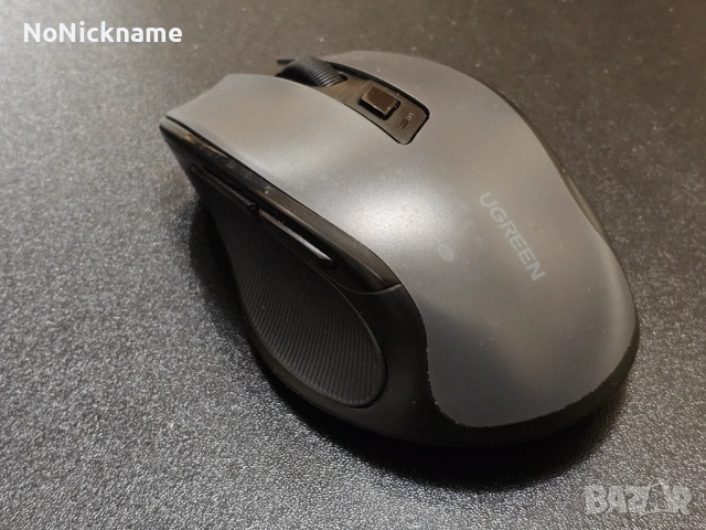 Ugreen Безжична мишка 4000 DPI Безшумни бутони, Ергономична  , снимка 5 - Клавиатури и мишки - 53469920