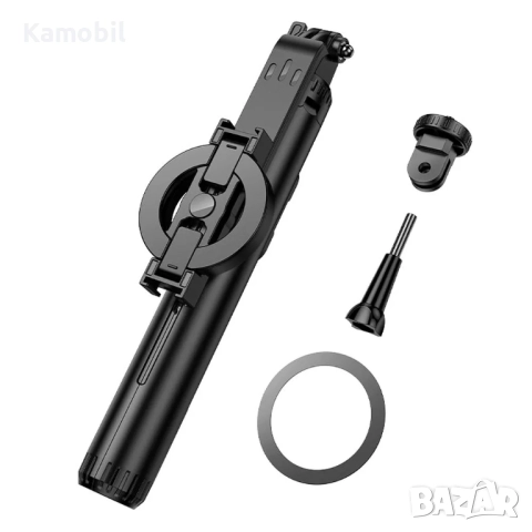 Селфи стик Hoco K25 Magnetic Tripod с дистанционно, снимка 2 - Селфи стикове, аксесоари - 51542530