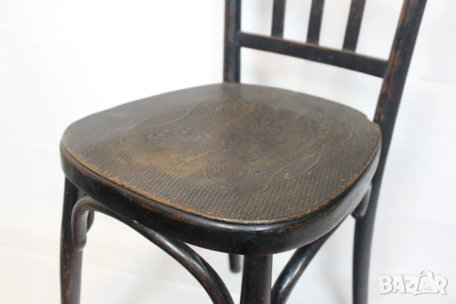 Винтидж виенски столове „Карловац“ дървени, снимка 4 - Столове - 50730739