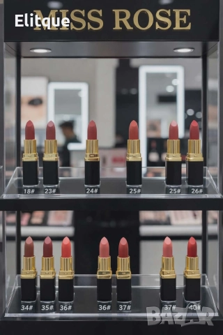 Матово кадифено червило MISS ROSE, снимка 4 - Декоративна козметика - 52970615