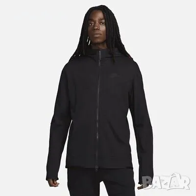 Nike Sportswear Tech Fleece Lightweight Full Zip Hoodie - ГОЛЯМО мъжко горнище 3ХЛ, снимка 1 - Спортни дрехи, екипи - 49393918