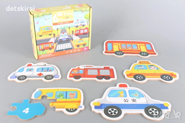 Пъзели - 6 в 1, снимка 7 - Игри и пъзели - 52270441