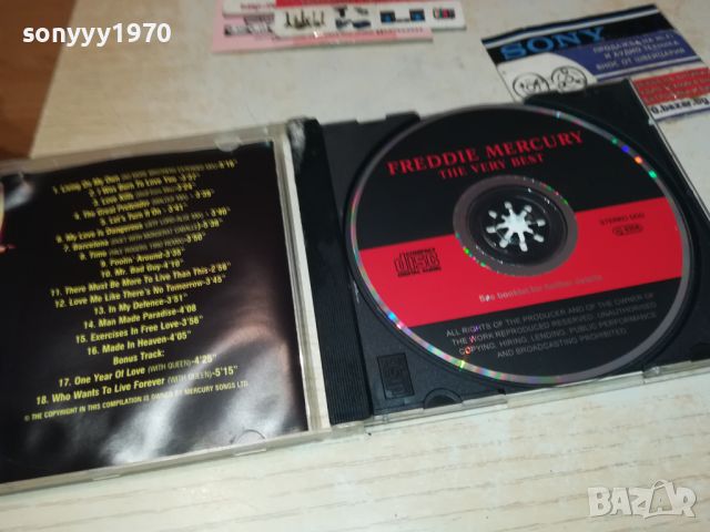 SOLD-FREDDYE MERCURY CD 2107241028, снимка 5 - CD дискове - 46646463