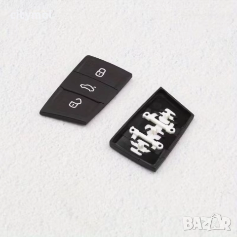 Резервни копчета за ключ за Volkswagen, Skoda и Seat - 3 бутона, снимка 2 - Аксесоари и консумативи - 52463130