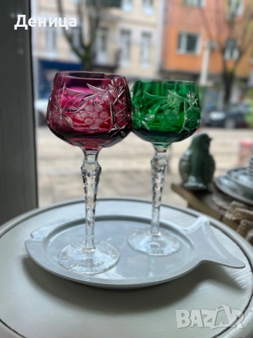 Чаши за двама ♥️ Серия  Traube/ грозде от Nachtmann.  Сложа ръчна изработка и шифоване  Висококачест