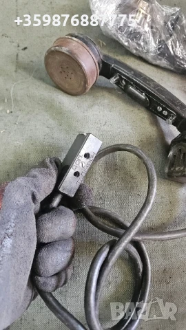Военна слушалка радиостанция Радио военен армия бна военни милитар соц руска руски руско трубка , снимка 5 - Антикварни и старинни предмети - 51423360