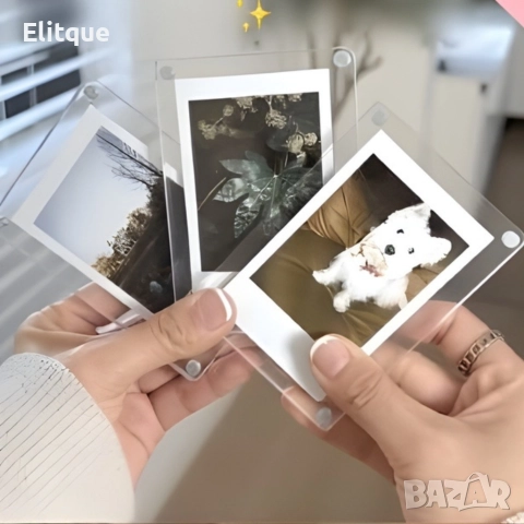 Двустранни магнитни рамки за снимки – комплект 5 броя, снимка 8 - Други стоки за дома - 52933387