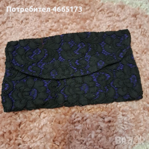 Портмоне с дантела