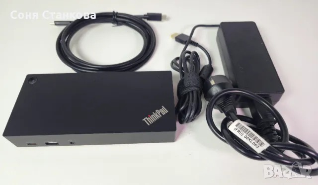 Lenovo Docking Station USB-C Dock Gen 2 - USB-C и 90w захранване