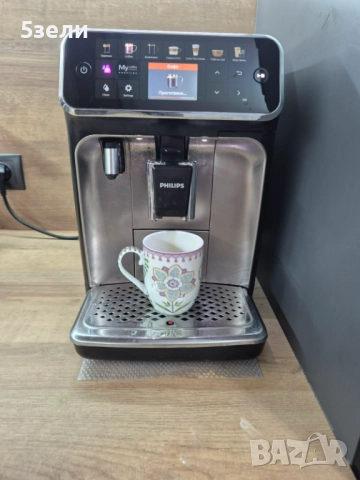 Philips LatteGo 5400, модел EP 5447/90  - внос , с БГ меню  в оригинална опаковка , подходяща за под, снимка 9 - Кафемашини - 52960390