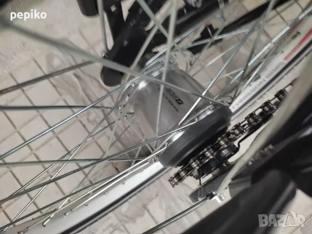 Продавам колела внос от Германия тройно сгъваем велосипед FOLDRIDER CHRISSON 20 цола SHIMANO NEXUS 7, снимка 14 - Велосипеди - 50319905