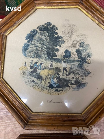 Картини 4- сезона , снимка 2 - Картини - 50495556