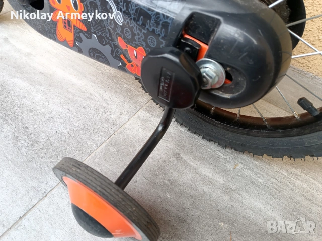 Детско колело 14" B- twin за момче/ момиче, снимка 3 - Велосипеди - 54037943