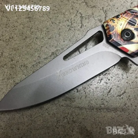 Browning X 89 - Сгъваем автоматичен нож 100x220, снимка 3 - Ножове - 47602078