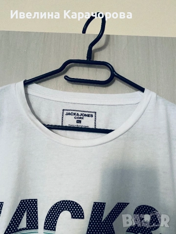 Мъжка тениска Jack&Jones, снимка 4 - Тениски - 54016848