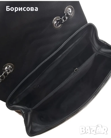 Чанта от естествена кожа Carla Fereri, снимка 6 - Чанти - 51543302