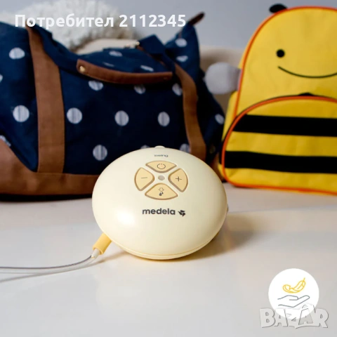 MEDELA Единична двуфазна електрическа помпа за кърма Swing Flex + шише, снимка 7 - Помпи за кърма - 53390158