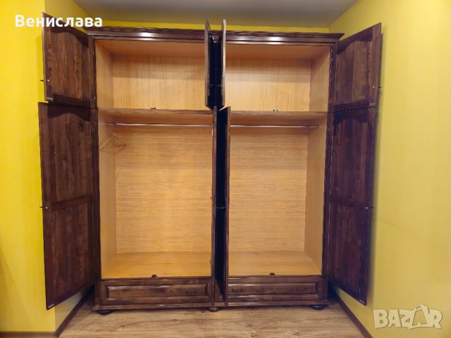 Гардероб от масивно дърво , снимка 2 - Гардероби - 45145288