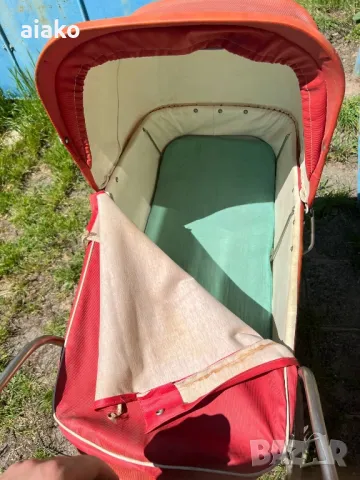 Ретро каляска СССР Бемби бебешка количка , снимка 8 - Други ценни предмети - 50044561