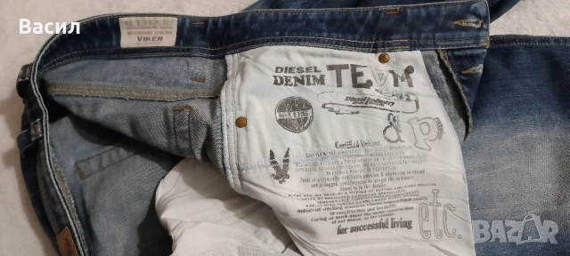 Мъжки оригинални дънки DIESEL DENIM, снимка 3 - Дънки - 50425393