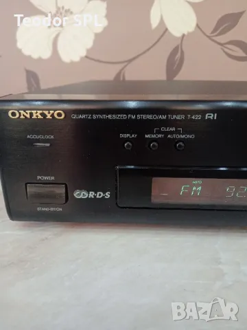 onkyo fm stereo tuner radio rds T-422, снимка 2 - Радиокасетофони, транзистори - 48509700