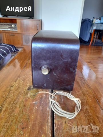 Стара радиоточка Елпром, снимка 5 - Антикварни и старинни предмети - 52228400