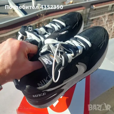 Nike Sacai Black&White , снимка 10 - Маратонки - 48821518