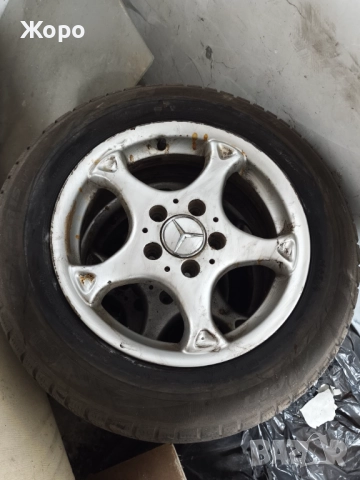 8 броя гуми и джанти 195/65/15 за Мерцедес , снимка 7 - Гуми и джанти - 52595085
